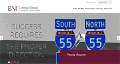 Desktop Screenshot of bni-il.com
